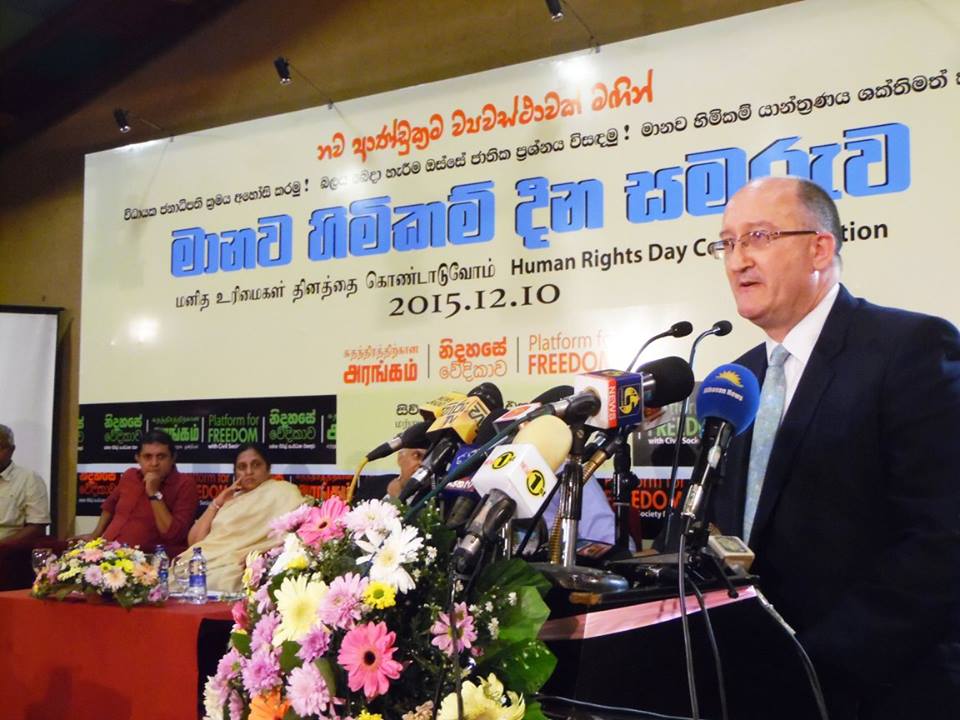 මාධ්යවේදින් 44 දෙනෙක් රාජපක්ෂ රෙජීමය යටතේ ඝාතනය කරලා -ඇගමැති නිදහසේ වේදිකාවේදි කියයි. 27 PFF 5