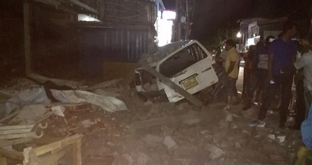 මිගමුව නගරය මැද ගොඩනැගිල්ලක් කඩාවැටේ? 1 dav