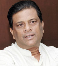 Minister Jeyaraj Fernandopulle
