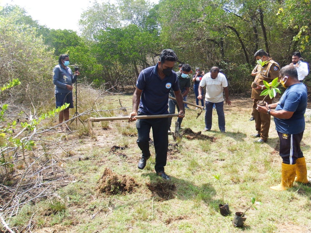 මිගමුවේ කඩොලාන පරිසරය රැකගන්න තරුණ තරුණියෝ පෙරමුණ ගනිති . 3 youth event 4