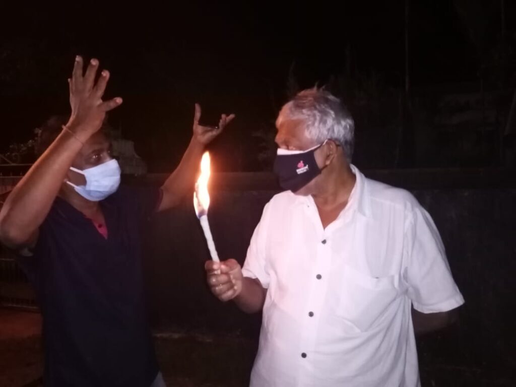 පාදඩ පාලනයකට එරෙහිව දියත්වු දැවැන්ත කළු විරෝධය... 6 IMG 20210820 WA0074
