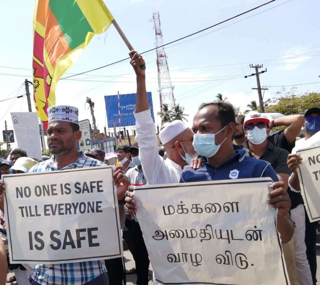 Negombo protest 101