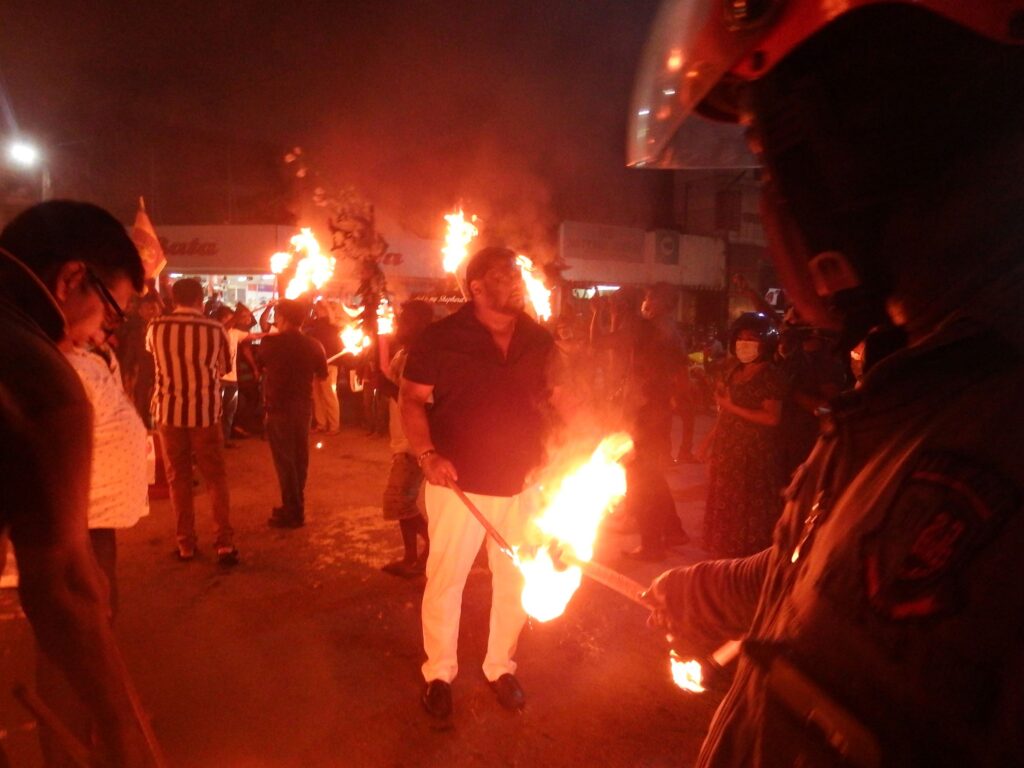 UNP protest 19