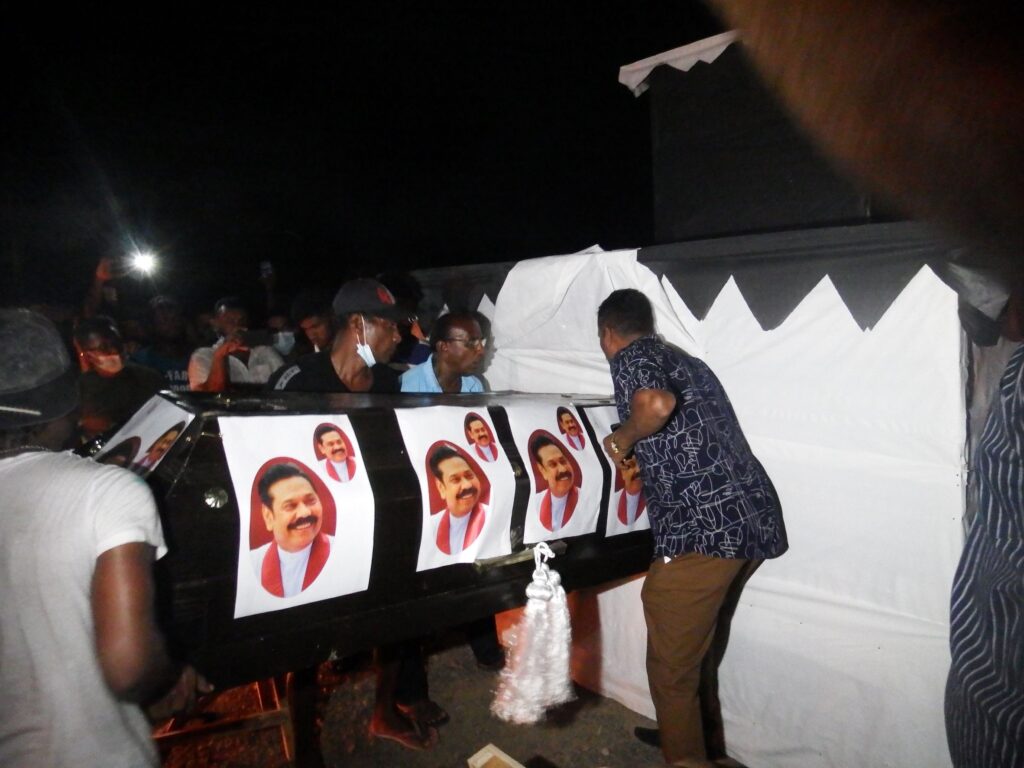 UNP protest 27