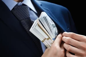 concept corruption finance profit bail 600nw 724106536