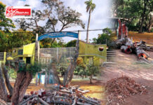 මීගමුවේ රාජපක්ෂ උද්යානයට මොකද වුනේ?