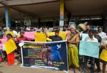 සංගීතන් වහාම නිදහස් කරන ලෙස ඉල්ලා වවුනියාවේත් විරෝධතා !