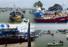 දූව මුහුදු තීරයේ අසිරිමත් දසුන් මවන සින්දාත්රි දේවමතාවන්ගේ මංගල්යය ….