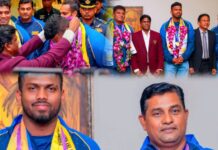 මව්බිමට රන් සිහිනය යථාර්ථයක් කළ රුමේෂ් සහ ඔහුගේ පුහුණුකරු හරසර මැද දිවයිනට …