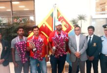 හෙල්ලයෙන් ලොවම මෙල්ල කල රුමේෂ් තරංග සහ ලොව විශිෂ්ඨතම හෙල්ල විසිකිරීමේ පුහුණුකරුවා වු ටෝනි ප්රසන්න දිවයිනට පැමිණේ. ..